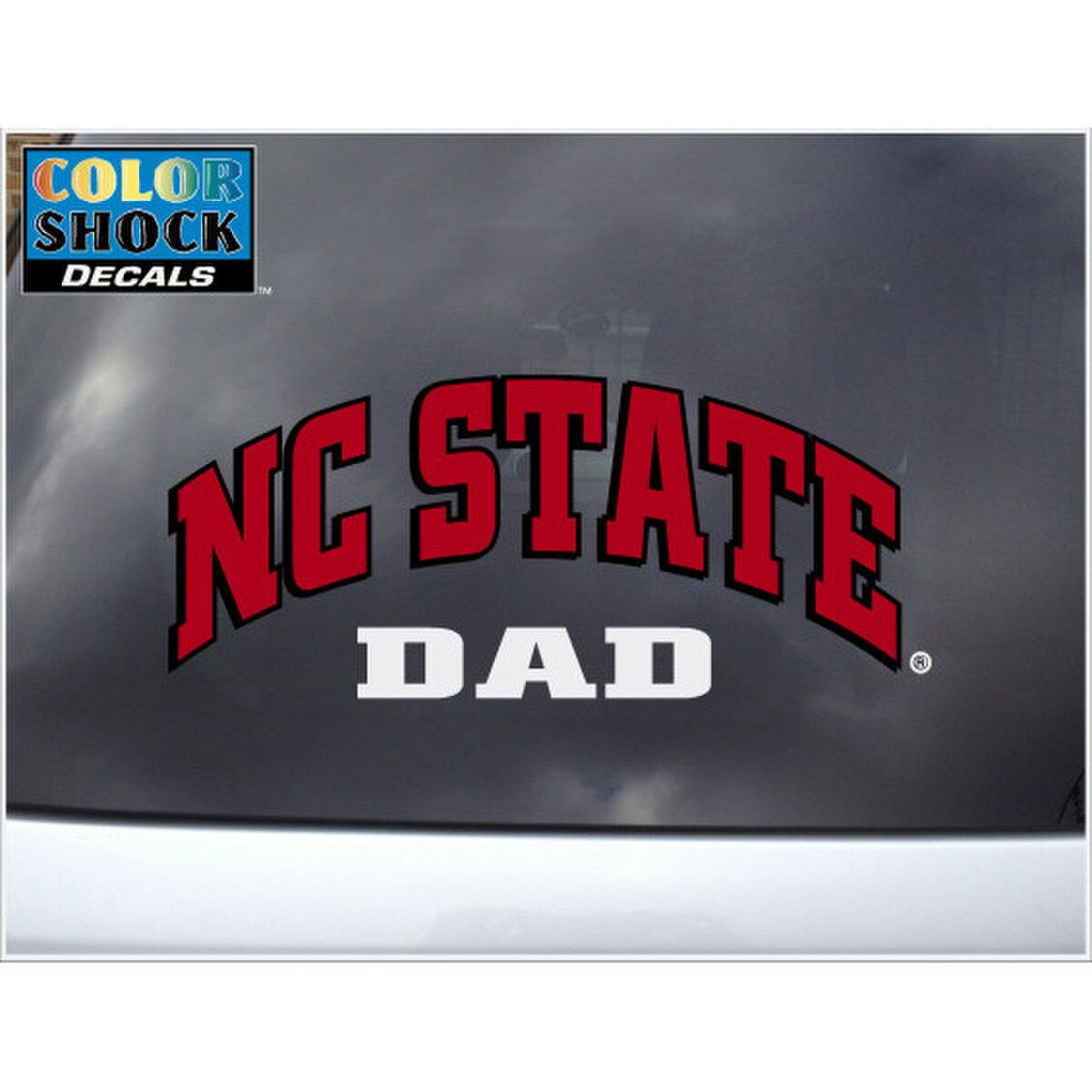 Decal Arch - Nc State Dad